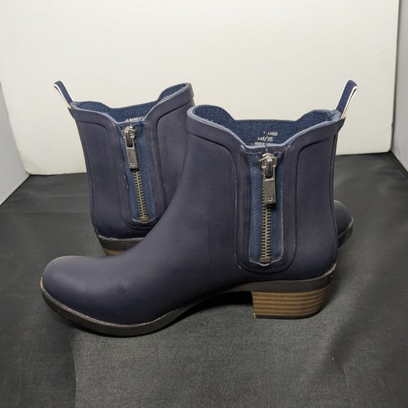 Lucky Brand Basel H20 Rain Boots Indigo blue - Picture 3 of 6